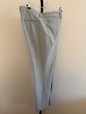 Light Gray/Blue Dress Pants - Classic Trousers